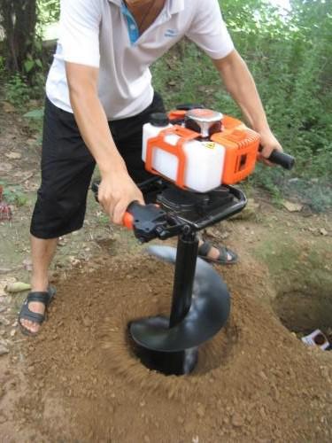 3.5马力单人植树挖坑机